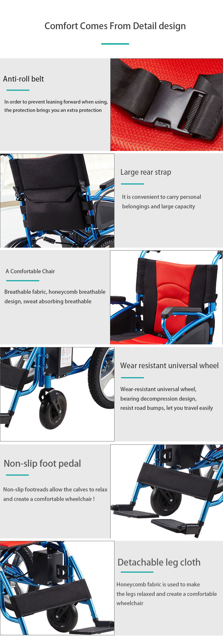 cadeira de rodas motorizada leve