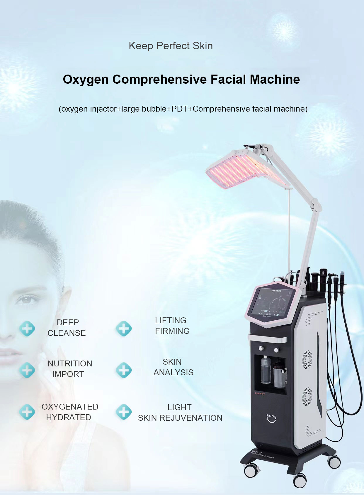 Máquina de Injeção de Oxigênio